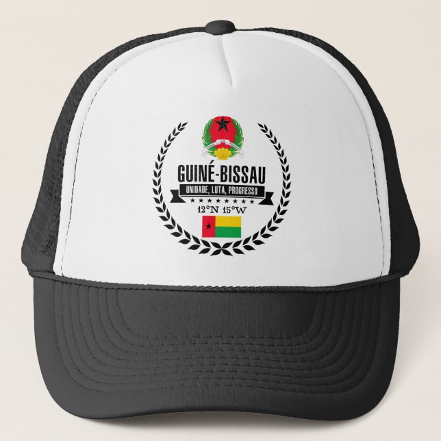 Guinea-Bissau Truckerkeps (Framsida)