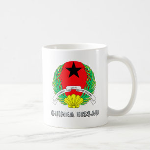 Guinea Bissau vapensköld Kaffemugg