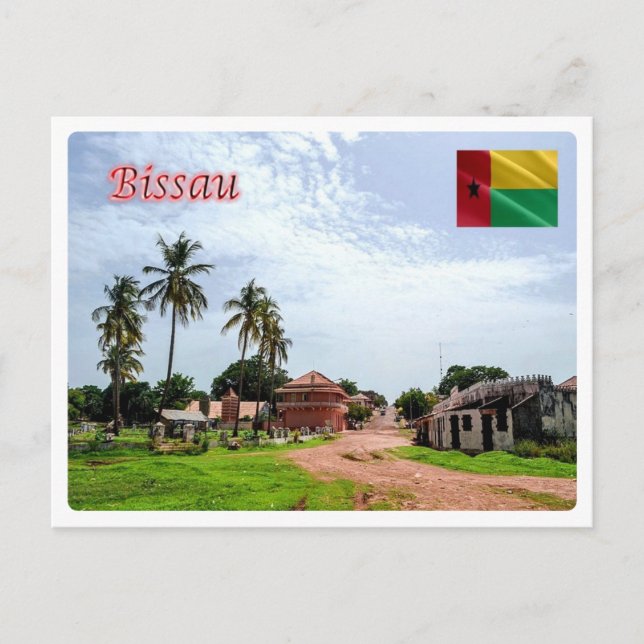 Guinea-Bissau - Vykort (Framsida)