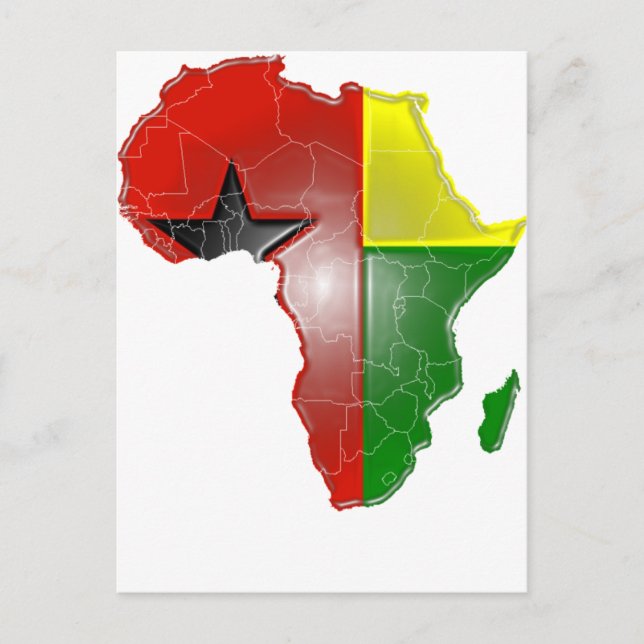 Guinea Bissau Vykort (Framsida)