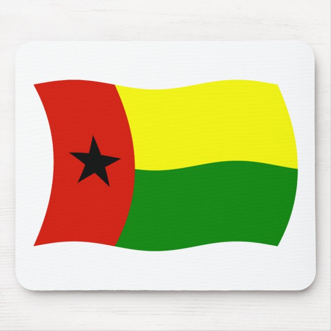 Guinea-Bissaus flagga Musmattor (Framsidan)