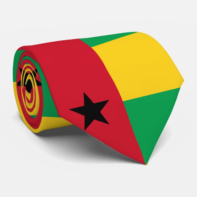 Guinea-Bissaus flagga Slips (Rullad)
