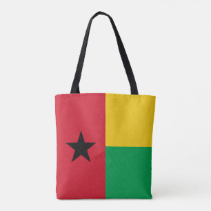 Guinea Bissaus flagga Tygkasse