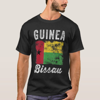 Guinea-Bissaus Flagga Vintage Manar Women Bissau G T Shirt