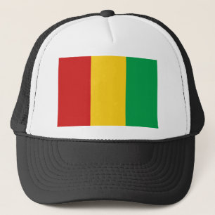Guinea-Conakry Flagga Hat Truckerkeps