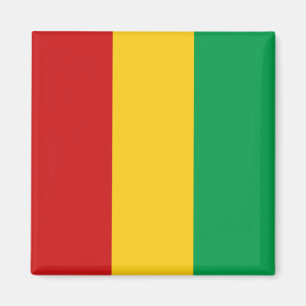 Guinea Conakry Flagga Magnet