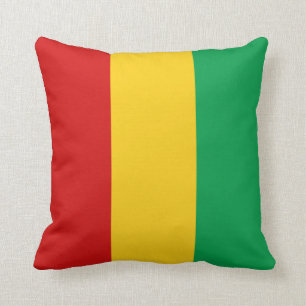 Guinea-Conakry Flagga x Flagga Pillow Kudde