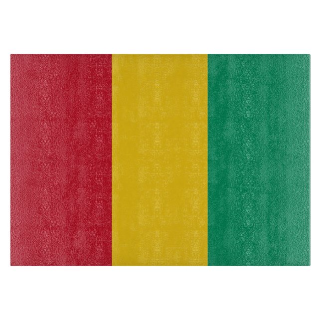 Guinea flagga (Framsidan)