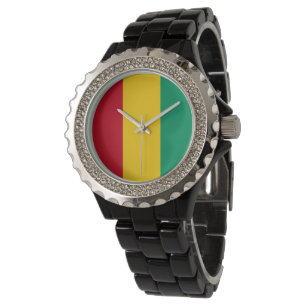 Guinea flagga armbandsur