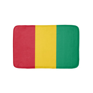 Guinea flagga badrumsmatta