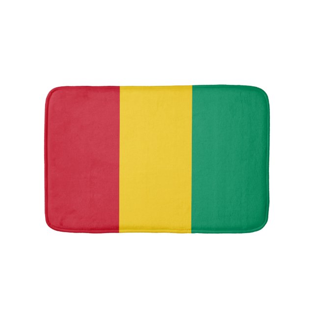 Guinea flagga badrumsmatta (Framsidan)