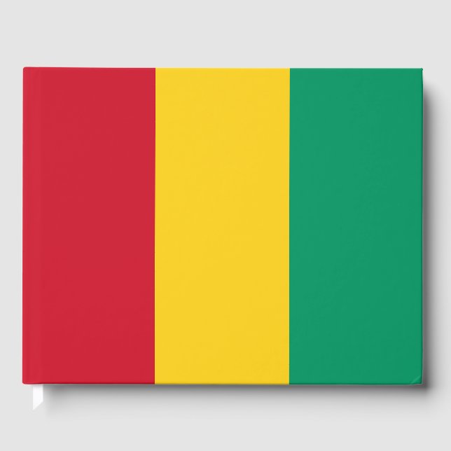 Guinea flagga gästböcker (Framsida)