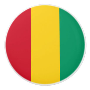 Guinea flagga knopp