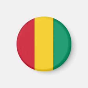 Guinea flagga magnet
