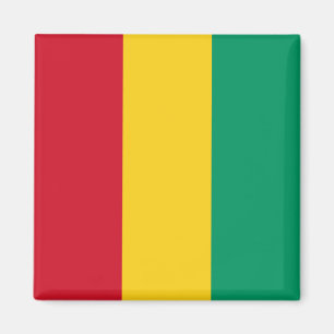 Guinea-Flagga Magnet