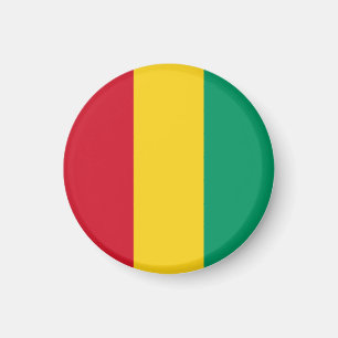 Guinea flagga Magnet
