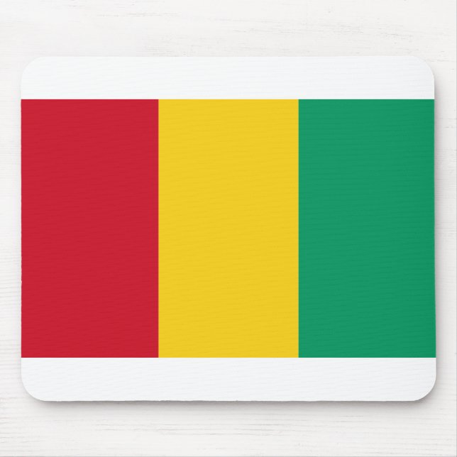 Guinea Flagga Musmatta (Framsidan)