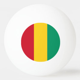 Guinea flagga pingisboll