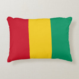 Guinea flagga prydnadskudde