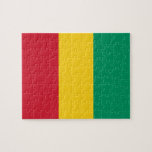 Guinea flagga pussel<br><div class="desc">En idealisk gåva till alla dem som är patriotiska i land!</div>