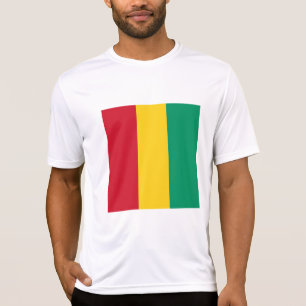 Guinea flagga t shirt
