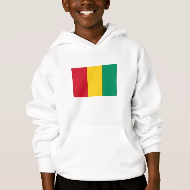 Guinea Flagga T Shirt (Framsida)