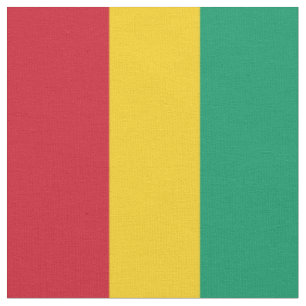 Guinea flagga tyg