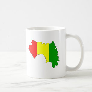 Guinea flaggakarta kaffemugg