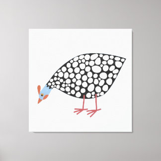 Guinea Fowl Bird Canvastryck