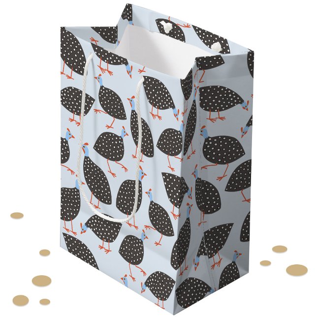Guinea Fowl Bird Mönster (Guineafowl pattern fun gift bag)