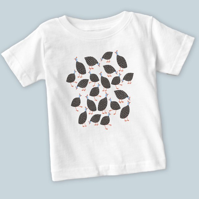 Guinea Fowl Bird T Shirt (Skapare uppladdad)