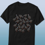 Guinea Fowl Bird T Shirt<br><div class="desc">En flock söt och roligt lilla guineanska höns för fjäderfäuppfödare och fågelns älskare.</div>