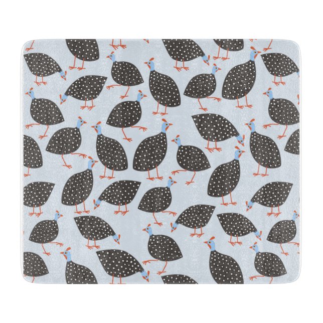Guinea Fowl Cute Bird Mönster (Framsidan)