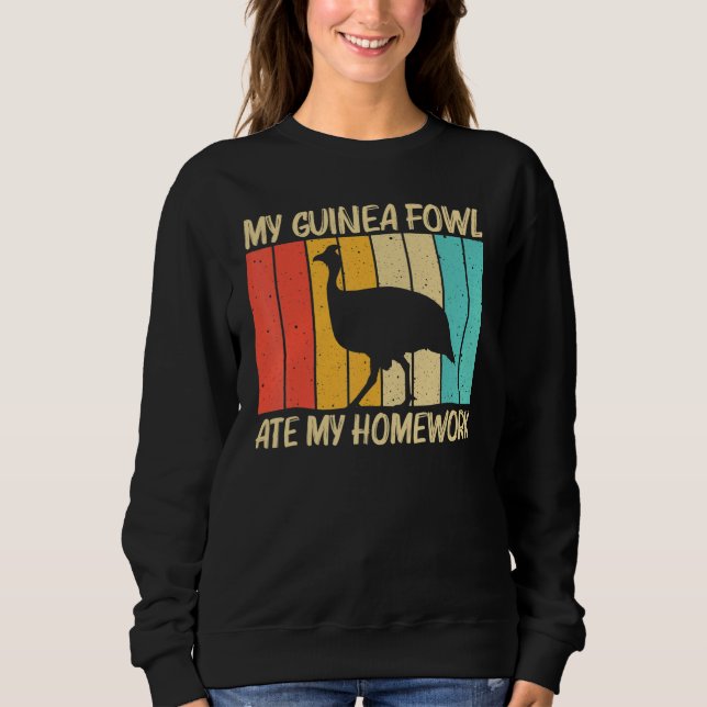 Guinea Fowl For Kids Boys Guinea Hen Poultry T Shirt (Framsida)
