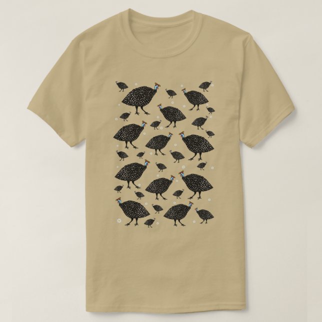 Guinea Fowl T Shirt (Design framsida)