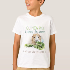Guinea Gris är alltid Barn T-shirt