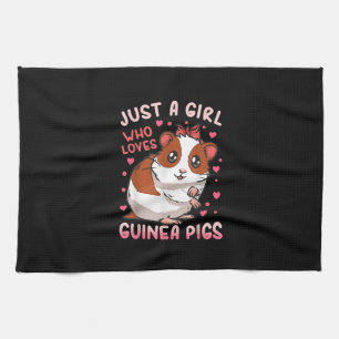 Guinea Gris är bara en flicka som Kärlek Guinea Gr Kökshandduk