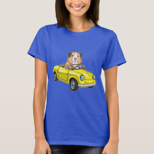Guinea gris Car T Shirt