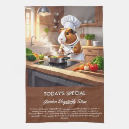 Guinea Gris Chef Kökshandduk