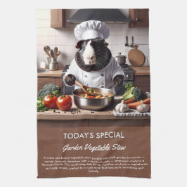 Guinea Gris Chef Kökshandduk