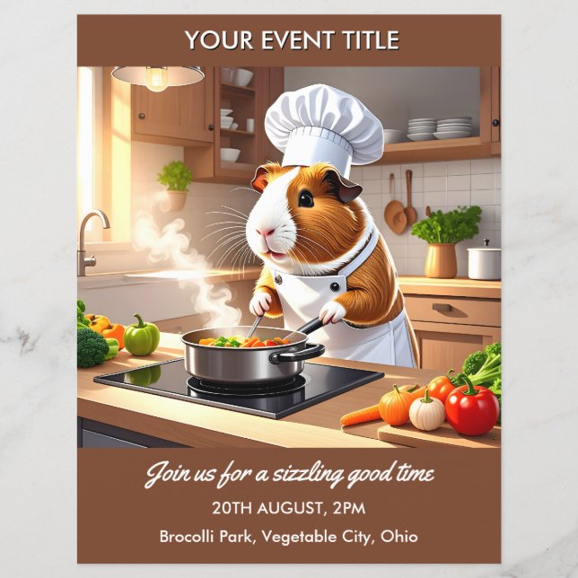 Guinea Gris Chef Reklamblad (Framsidan)