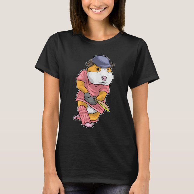 Guinea gris Cricket fladdermus T Shirt (Framsida)