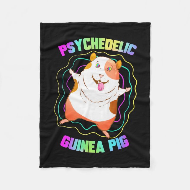 Guinea Gris EDM Party Fleecefilt (Framsidan)