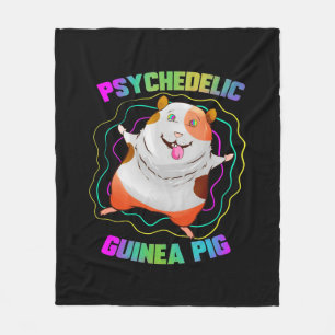 Guinea Gris EDM Party Pet Colorful Guinea Gris Fleecefilt