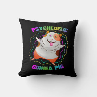 Guinea Gris EDM Party Pet | Colorful Guinea Gris Kudde