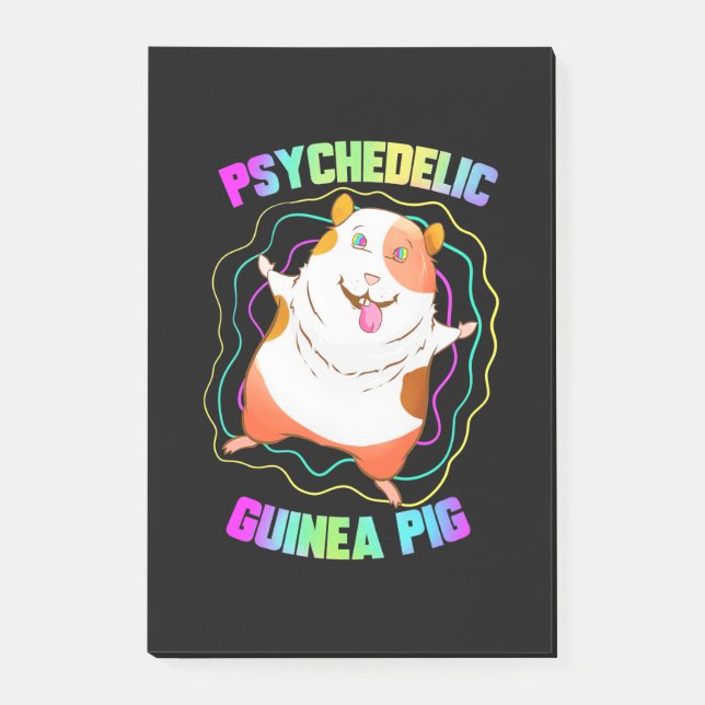 Guinea Gris EDM Party Post-it Block (Framsida)