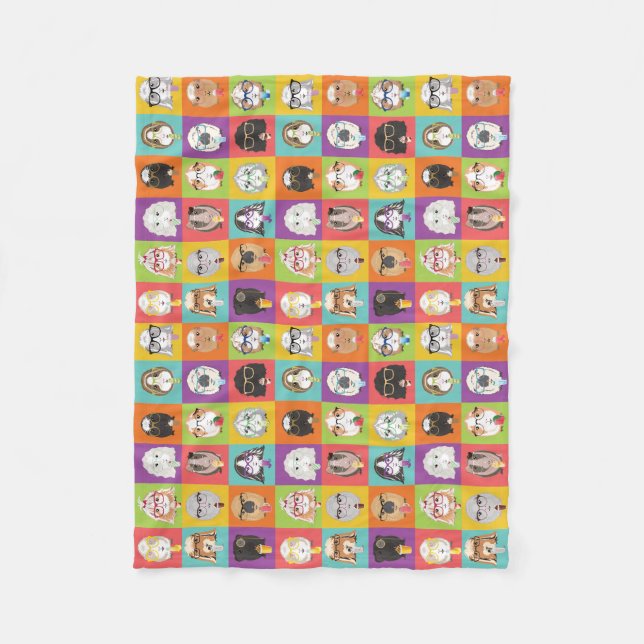 Guinea Gris Fleece Blanket (Framsidan)