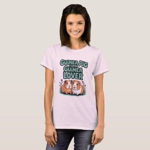 Guinea Gris för en guineansk Älskare Cute T Shirt