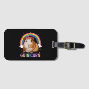 Guinea Gris för Girls Guinea Gris Unicorn Bagagebricka