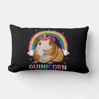 Guinea Gris för Girls Guinea Gris Unicorn Lumbarkudde
